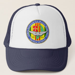 Gorra De Camionero 144o Avn Co RR 2b - ASA Vietnam