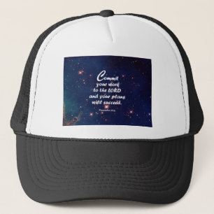 Gorra De Camionero 16:3 de los proverbios