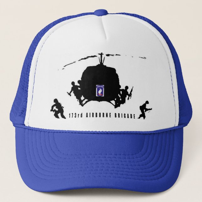 Gorra De Camionero 173o BRIGADA AEROTRANSPORTADA (Anverso)