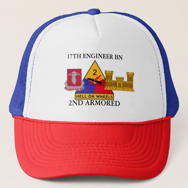 GORRA DE CAMIONERO 17.º BATTALÓN DE INGENIEROS (Anverso)
