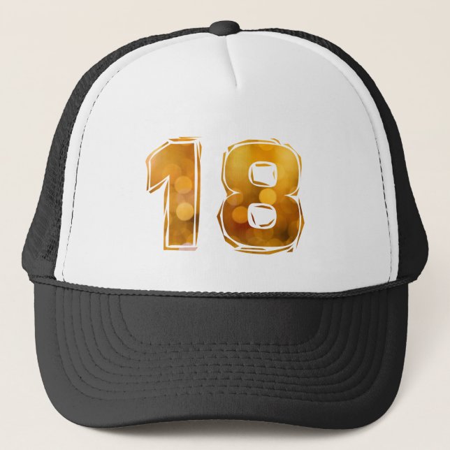 GORRA DE CAMIONERO 18 (Anverso)