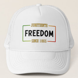 Gorra De Camionero 18 de junio de 1865 celebrando la libertad de los 