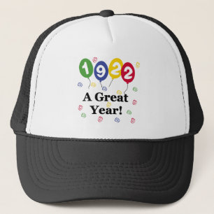 Gorra De Camionero 1922 un cumpleaños del gran año