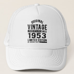 Gorra De Camionero 1953 Cumpleaños Vintage