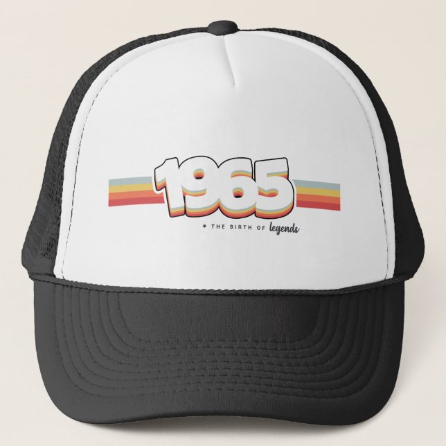 Gorra De Camionero 1965 El nacimiento de las leyendas (Anverso)