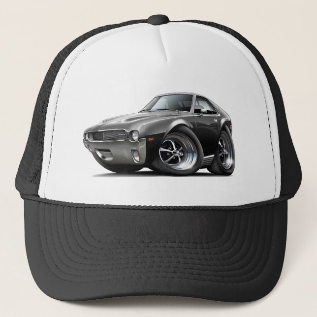 Gorra De Camionero 1968-69 coche negro de AMX (Anverso)