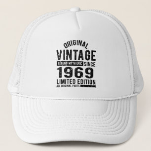 Gorra De Camionero 1969 Cumpleaños Vintage