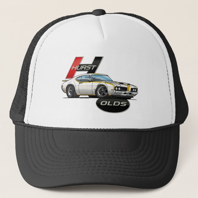 Gorra De Camionero 1969 Hurst Olds Cutlass (Anverso)