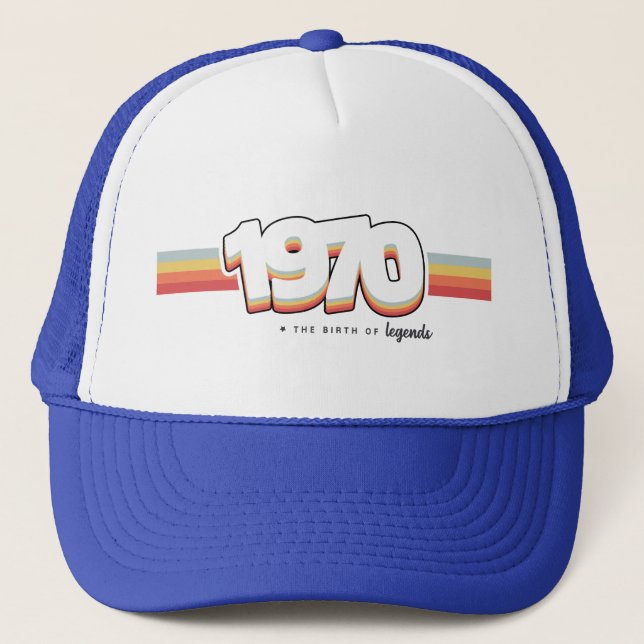 Gorra De Camionero 1970 El nacimiento de las leyendas