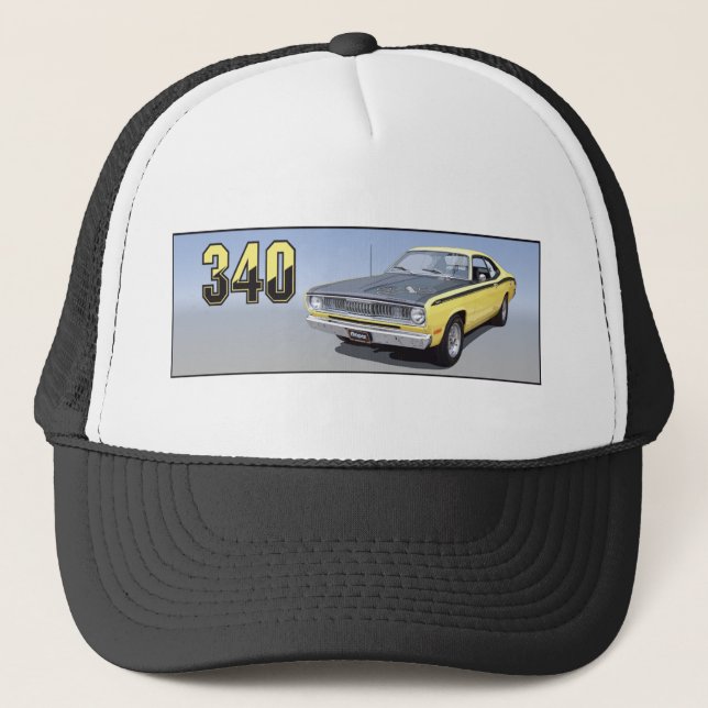 Gorra De Camionero 1971 Duster 340 (Anverso)