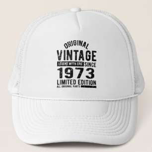 Gorra De Camionero 1973 Cumpleaños Vintage