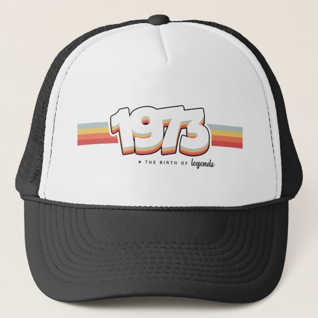 Gorra De Camionero 1973 El nacimiento de las leyendas (Anverso)