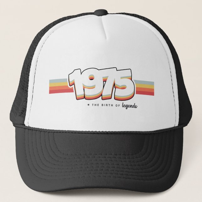 Gorra De Camionero 1975 El nacimiento de las leyendas (Anverso)