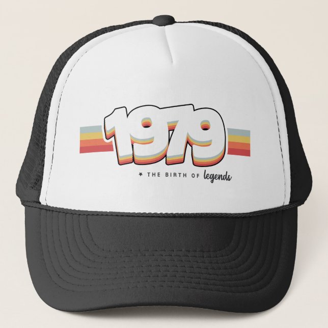 Gorra De Camionero 1979 El nacimiento de las leyendas (Anverso)