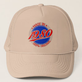 Gorra De Camionero 1980 -made in