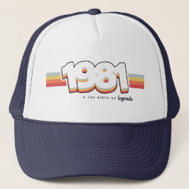 Gorra De Camionero 1981 El nacimiento de las leyendas