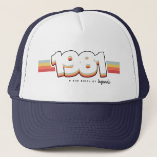 Gorra De Camionero 1981 El nacimiento de las leyendas