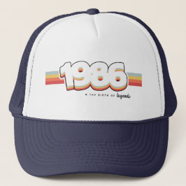 Gorra De Camionero 1986 El nacimiento de las leyendas