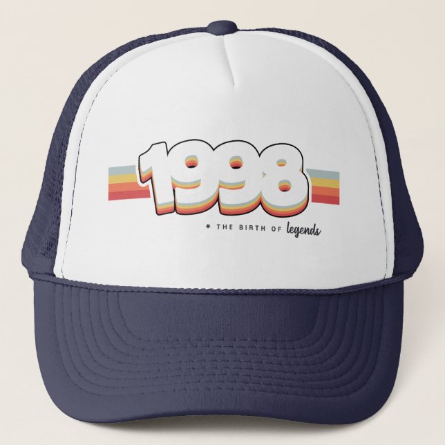 Gorra De Camionero 1998 El nacimiento de las leyendas (Anverso)