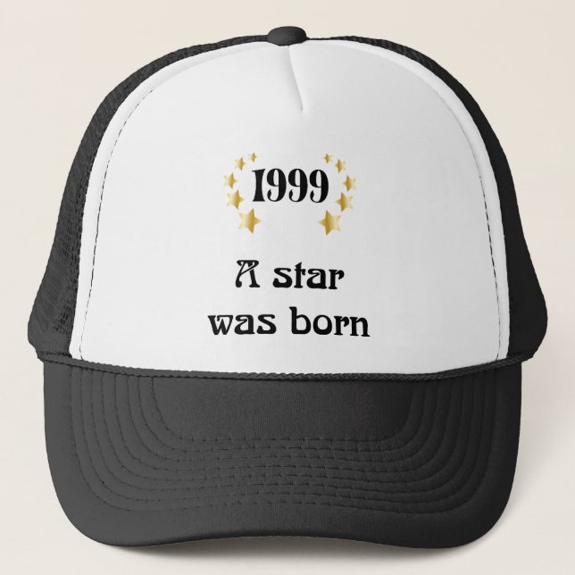 Gorra De Camionero 1999 - a star que born.png (Anverso)