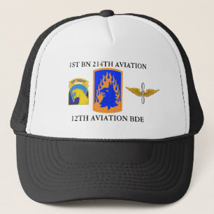 GORRA DE CAMIONERO 1.ª BATTALIÓN 214ª AVIACIÓN 12ª BRIGADA DE AVIACIÓ