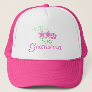 Gorra De Camionero 1.ª Vez Flores Rosa-Abuelas