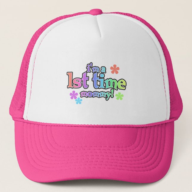 Gorra De Camionero 1.ᵉʳ Camisetas y obsequios mami-arcoiris (Anverso)