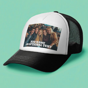 Gorra De Camionero 1 Foto completa y texto - Paisaje horizontal