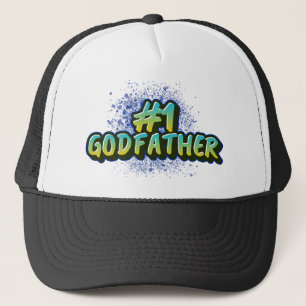 GORRA DE CAMIONERO #1 GRAFFITI DE PADRE DE ORO INSPIRADO