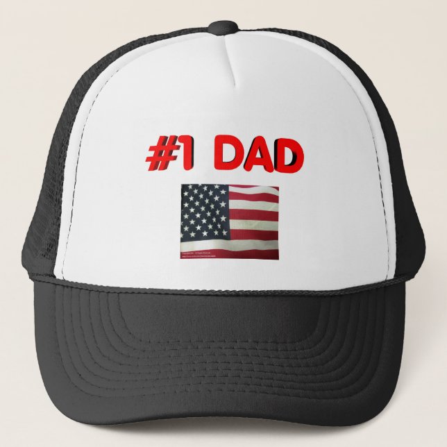 Gorra De Camionero #1 Papá (Anverso)