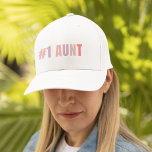 Gorra De Camionero #1 tía| Rosa suave retro | Mejor regalo de tía<br><div class="desc">¡Muéstrale a tu tía favorita algo de amor con este divertido y elegante sombrero de camionero "#1 tía"! Diseñado con un gradiente rosa suave retro, esta gorra es el regalo perfecto para invitaciones de bebé, cumpleaños, Día de la Madre o simplemente por eso. Ligero y respirable, ideal para los recados...</div>
