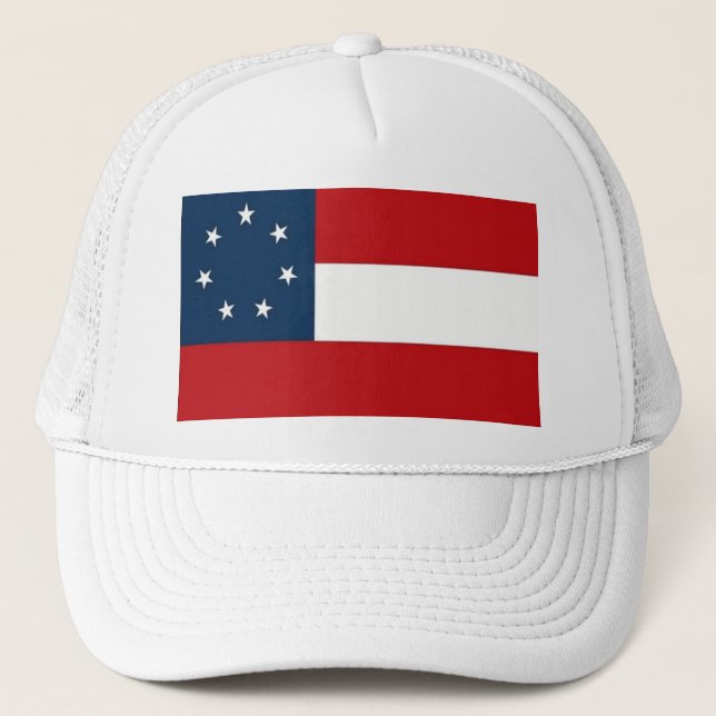 Gorra De Camionero 1r BANDERA NACIONAL CSA (Anverso)