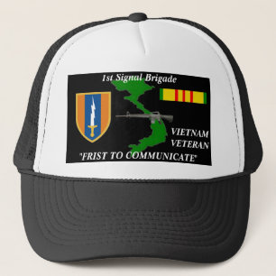Gorra De Camionero 1r Brigada " 1ra de la señal para comunicar" los