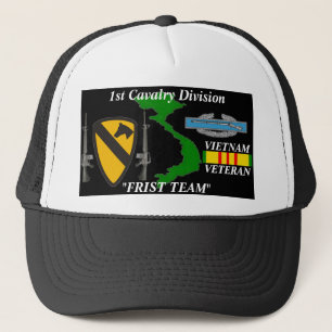 Gorra De Camionero 1r Casquillos de la bola de Vietnam del " primer