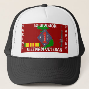 Gorra De Camionero 1r Div marino Vietnam 1/r