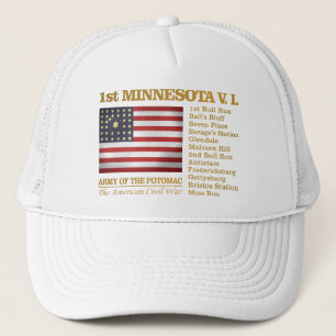 Gorra De Camionero 1r Infantería voluntaria de Minnesota (BH)