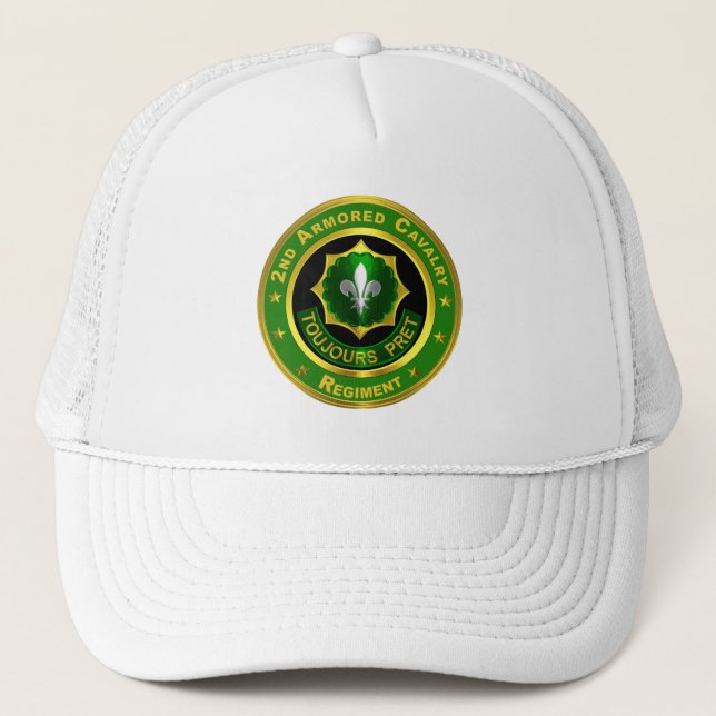 Gorra De Camionero 2º Regimiento de Caballería Blindada  (Anverso)