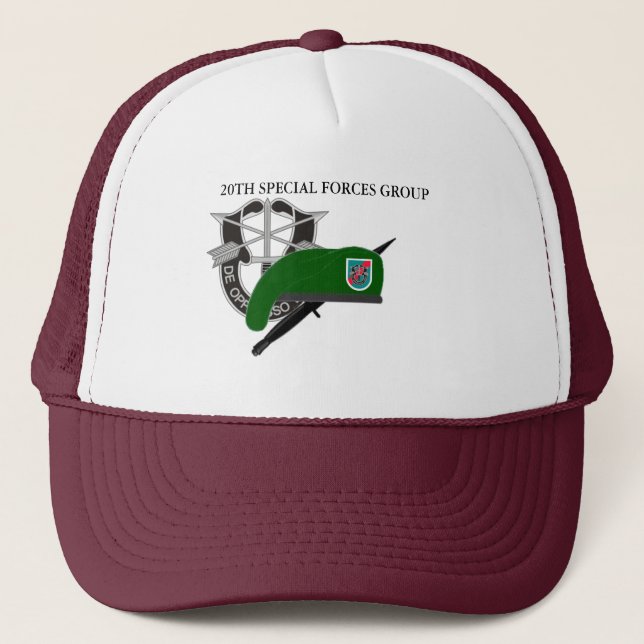 GORRA DE CAMIONERO 20º GRUPO DE FUERZAS ESPECIALES (Anverso)