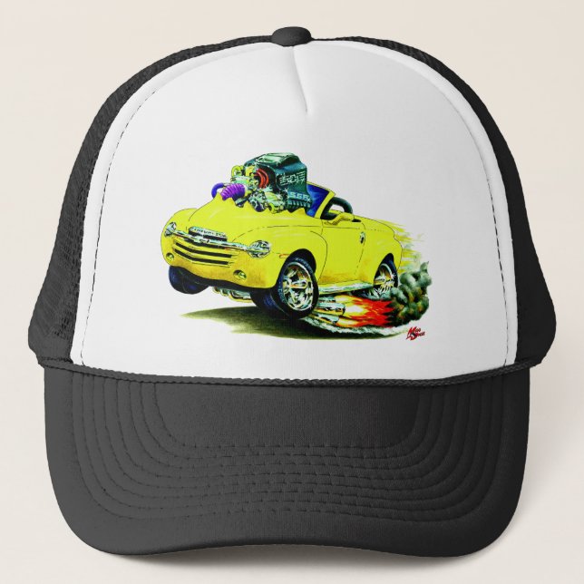 Gorra De Camionero 2003-06 convertible amarillo de SSR (Anverso)