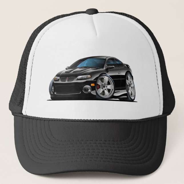Gorra De Camionero 2004-06 coche negro de GTO (Anverso)