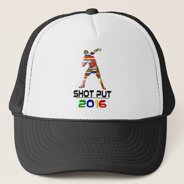 Gorra De Camionero 2016: Shotput (Anverso)