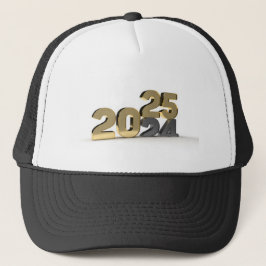 Gorra De Camionero 2024 Abajo, Nacido 2025 Imagen Impresa-Cap
