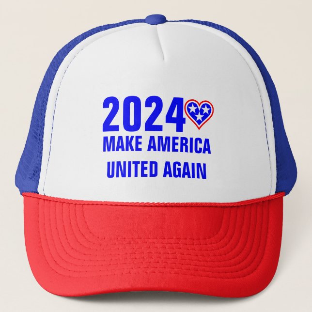 GORRA DE CAMIONERO 2024 HACER QUE ESTADOS UNIDOS NUEVAMENTE (Anverso)