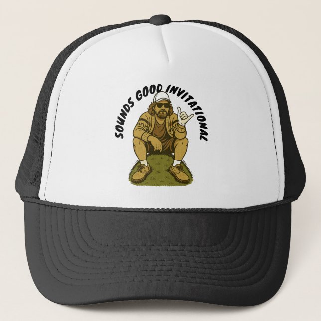 Gorra De Camionero 2025 Sounds Good Invitational Trucker Hat (Anverso)
