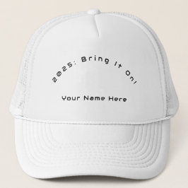 Gorra De Camionero 2025: Tráigalo A Su Nombre Aquí Personalizado