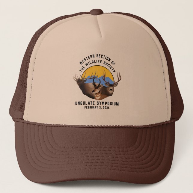 Gorra De Camionero 2026 Annual Meeting Ungulate Syposium Trucker Hat (Anverso)