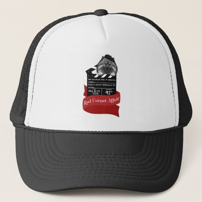 Gorra De Camionero 2026 Keeshond National  (Anverso)