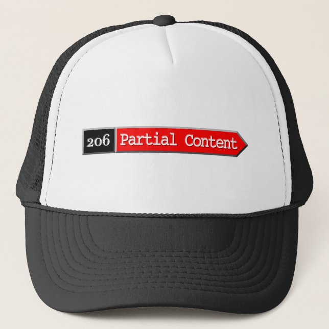 Gorra De Camionero 206 - Contenido parcial (Anverso)