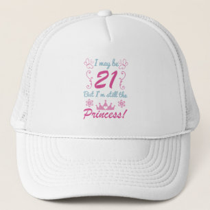 Gorra De Camionero 21 Aniversario De La Princesa