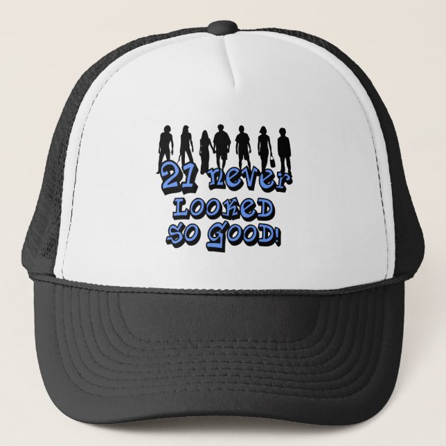 Gorra De Camionero 21ro Cumpleaños (Anverso)